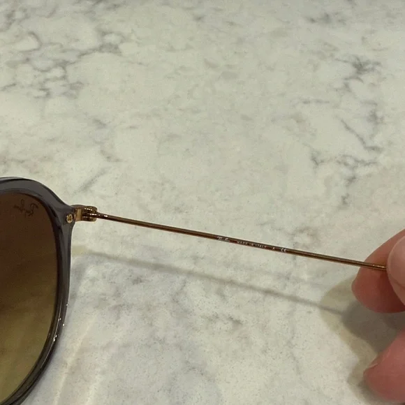 Ray-Ban Metallic Purple Sunglasses - Picture 4 of 7